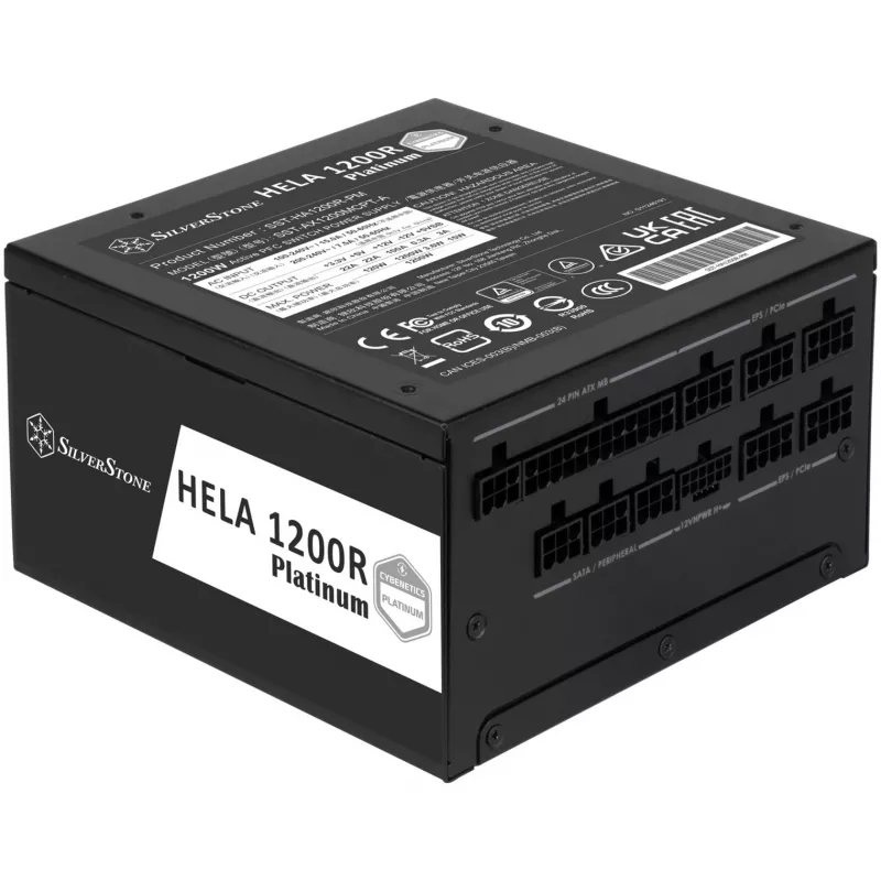 e HELA 1200R Platinum - Netzteil - Cybenetics Platinum PCIe 5.0 vollständig modular (SST-HA1200R-PM)