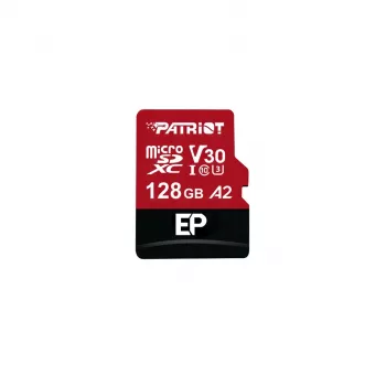 Patriot Memory EP A2 Speicherkarte 128 GB MicroSDXC V30 U3 Klasse 10 (PEF128GEP32MCX)