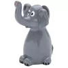 WEDO Elefanten-Brillenhalter, Polyresin, grau, 5,0 x 6,1 x 9,3 cm