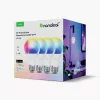 Nanoleaf Essentials Matter Smart A60 LED-Lampe, E27, 9 W, 900 lm, 2700-6500 K RGBCW, 4er-Pack