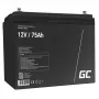 Versiegelte Blei-Säure USV-Batterie Green Cell AGM25 12 V 75 Ah, VRLA, 75 Ah, 12 V, 21,3 kg
