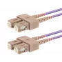 Glasfaserkabel LOGON AL5SCSC01I/4I OM4 1 m 2x SC–2x SC (pink)