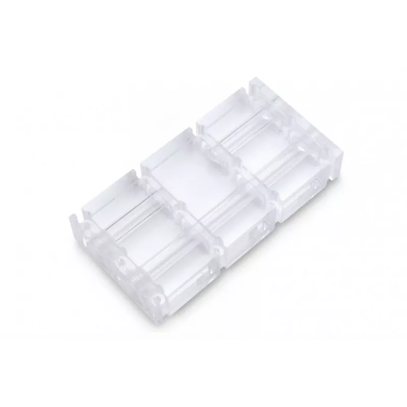 EK-Scalar Terminal Quad 2-Slot – Plexi – Wasserblock-Brücke
