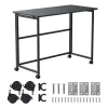 Maclean Klapptisch, schwarz, mobil, 100 x 50 cm, max. 50 kg MC-1250 B