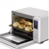 Kompaktbackofen Caso Bake & Style 26 Touch 1500 W Silber – Mini-Backofen für die Arbeitsplatte, 26 cm Nutzbreite