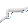 Monitorarm SILVERSTONE SST-ARM14 höhenverstellbare VESA-Halterung für einen Monitor, Silber