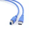 Gembird - USB Kabel - USB Type a (M) Zu USB Type B (M) - USB 3.0 - 1.8 M - Moulded - Blau