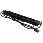 19in Rack PDU Steckdosenleiste 9x CEE 7/5 mit C20 Stecker