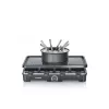 Raclette Grill Severin RG 2347 8 Personen 1400 W Schwarz