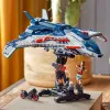 LEGO Marvel Super Heroes 76325 Avengers: Age of Ultron Quinjet Bausatz, 1131 Teile, 5 Minifiguren, ab 12 Jahren