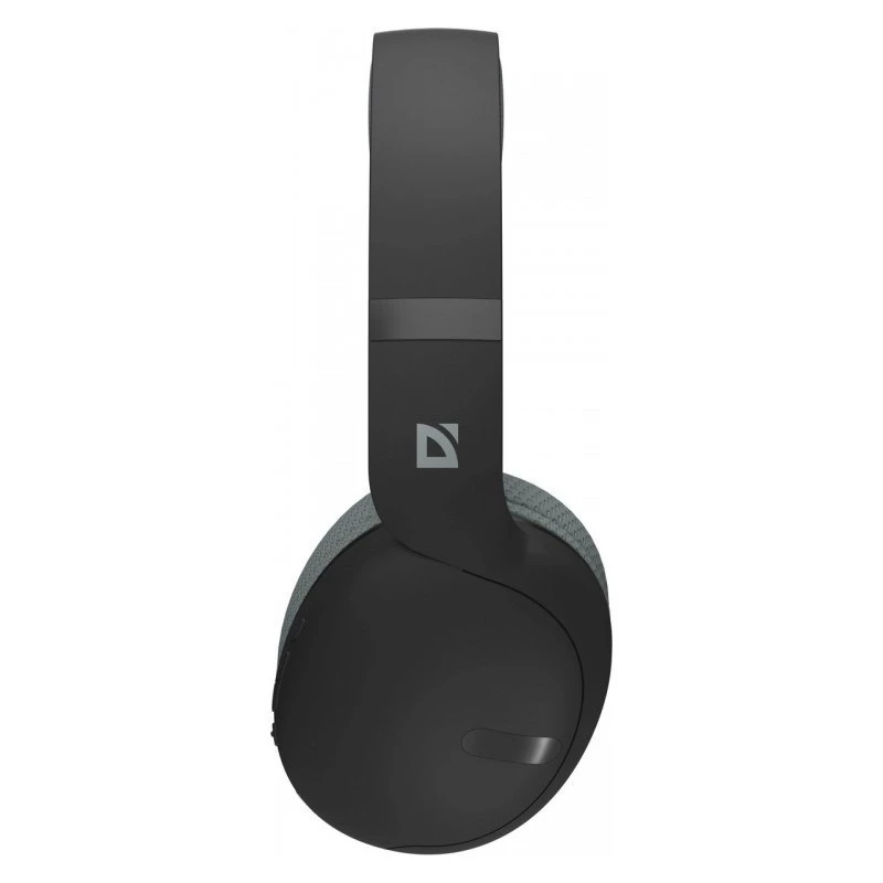 Defender FreeMotion B480 63480 kabellose On-Ear-Kopfhörer, Bluetooth 5.3, USB-C, AUX, microSD, bis zu 14 Std., 20-20000 Hz, Schwarz