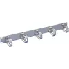 Rittal DK 7159.035 Kabelmanagement-Panel 19 Zoll, 1 HE, 5 Kabelführungsringe, RAL 7035