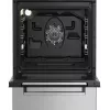Gas-Elektro-Herd BEKO FSM52330DX 5 Brenner 60 cm, Energieeffizienzklasse A