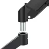 Maclean Monitorhalterung, Gasfeder, 17-32, 2-10kg, schwarz, MC-133