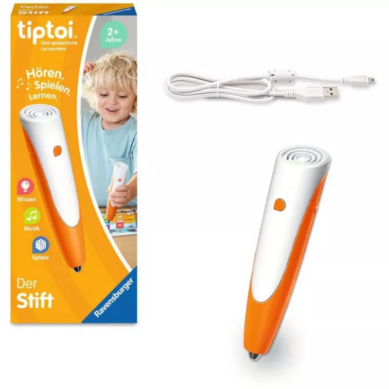 Lernstift Ravensburger tiptoi 00110 Orange Weiß für Jungen Mädchen