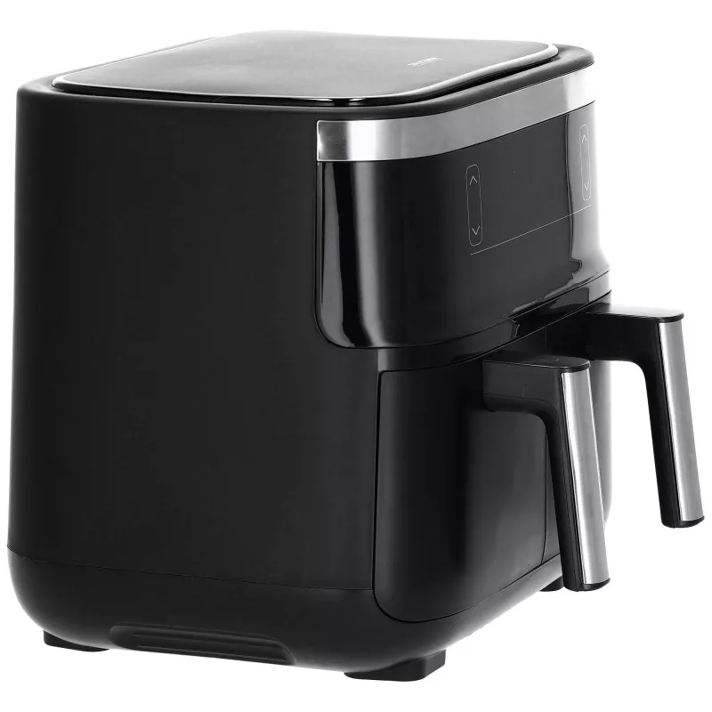 Heißluftfritteuse Severin FR 2453 Double 3,25 L 2850 W Schwarz Silber