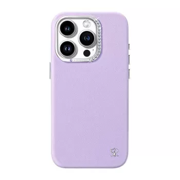 Schutzhülle Joyroom PN-15F1 für iPhone 15 Pro, schlank, lila, präzise Passform