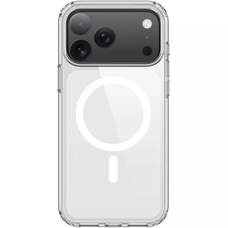 Nevox StyleShell SHOCKFlex - iPhone 17 Pro Max kompatibel zu MagSafe transparent