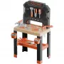 Kinder-Spielwerkbank SMOBY Black & Decker Modell 2025 mit Werkzeugen und Zubehör