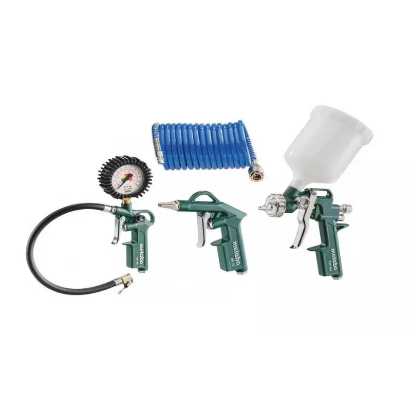 Metabo LPZ 4 Set Druckluftwerkzeug-Set, 4 Stk.