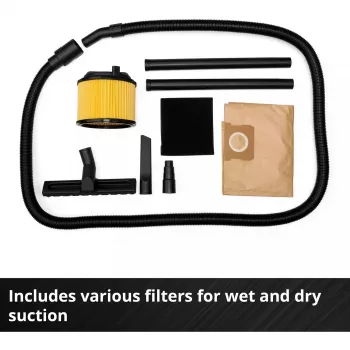 Einhell 2342490 Handheld Vacuum Schwarz