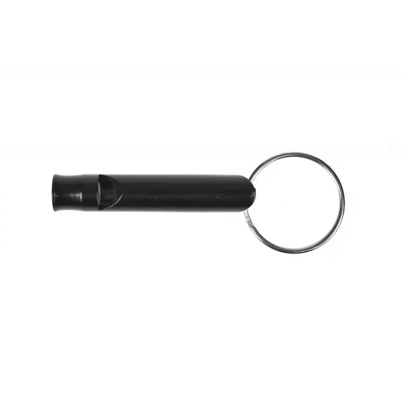 Überlebenspfeife GUARD YC-010-BL Aluminium, schwarz, 45 mm Länge, 8 mm Durchmesser