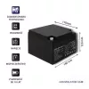 Qoltec 53036 AGM-Batterie | 12V | 24Ah | max 360A