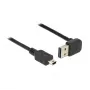 USB-Kabel DeLOCK 2m USB 2.0-A auf Mini-USB B Schwarz 83544