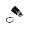 DimasTech Vandalismusschalter/-Taster 19mm Blackline Dot RGB PD218