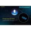 Nitecore TIKI GITD BLUE Taschenlampe, T-Serie, 300 Lumen