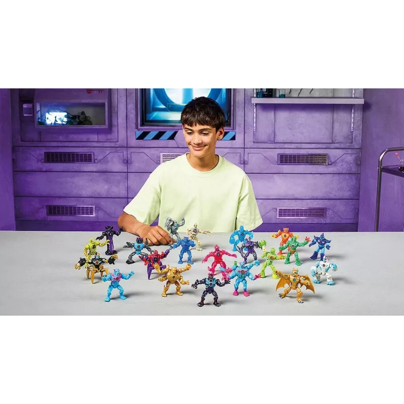 Cobi Mr Beast Lab Hybrids Figurenset — Sammelbare Actionfiguren von Cobi