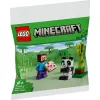 LEGO Minecraft Steve und Baby-Panda 30672 Polybeutel
