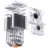 Jonsbo CR-1400 DV2 CPU-Luftkühler, 2 x 92 mm, weiß