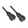 Good Connections Industrie-Stecker S4 USB 2.0 Kabel, USB-A auf Mini-USB, 1 m (IC04-U202)