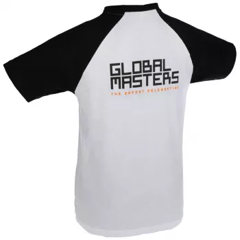 Global Masters T-Shirt GM Logo - Weiß (M)