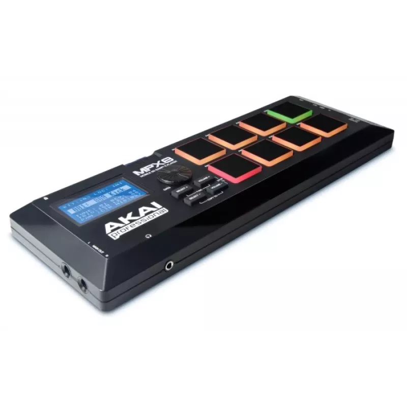 Akai MPX8 Sample Player & Pad Controller, Schwarz