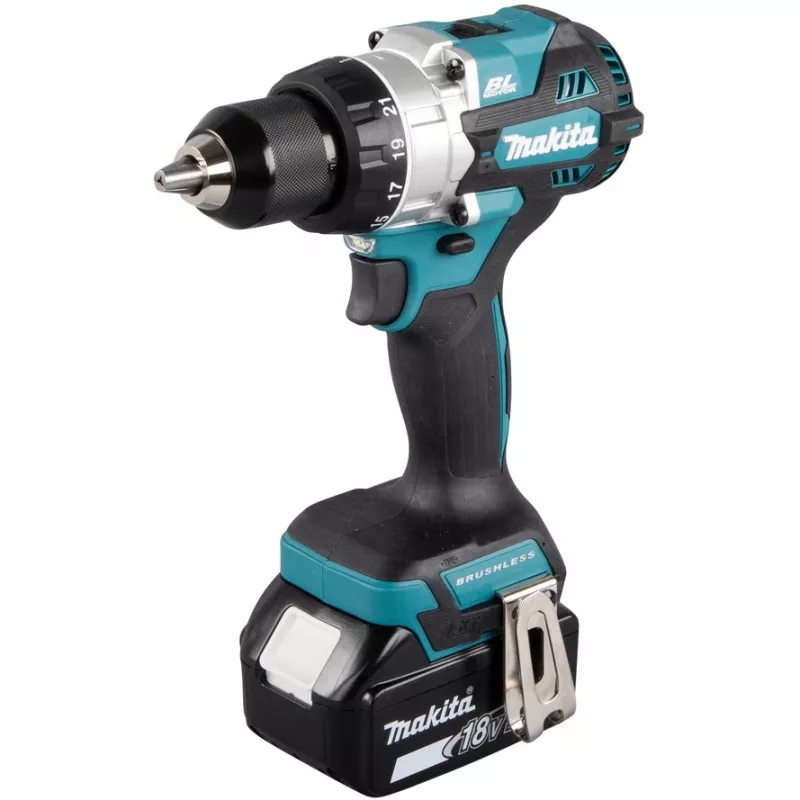 Makita DDF486RTJ Bohrmaschine 2100 U/min 2,6 kg Schwarz, Blau
