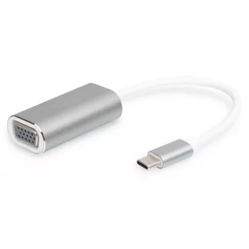 DIGITUS DA-70837 VGA-Adapter 1080p FHD auf USB 3.0 Typ C, Aluminium