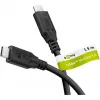 Goobay 74192 USB-Kabel Schwarz