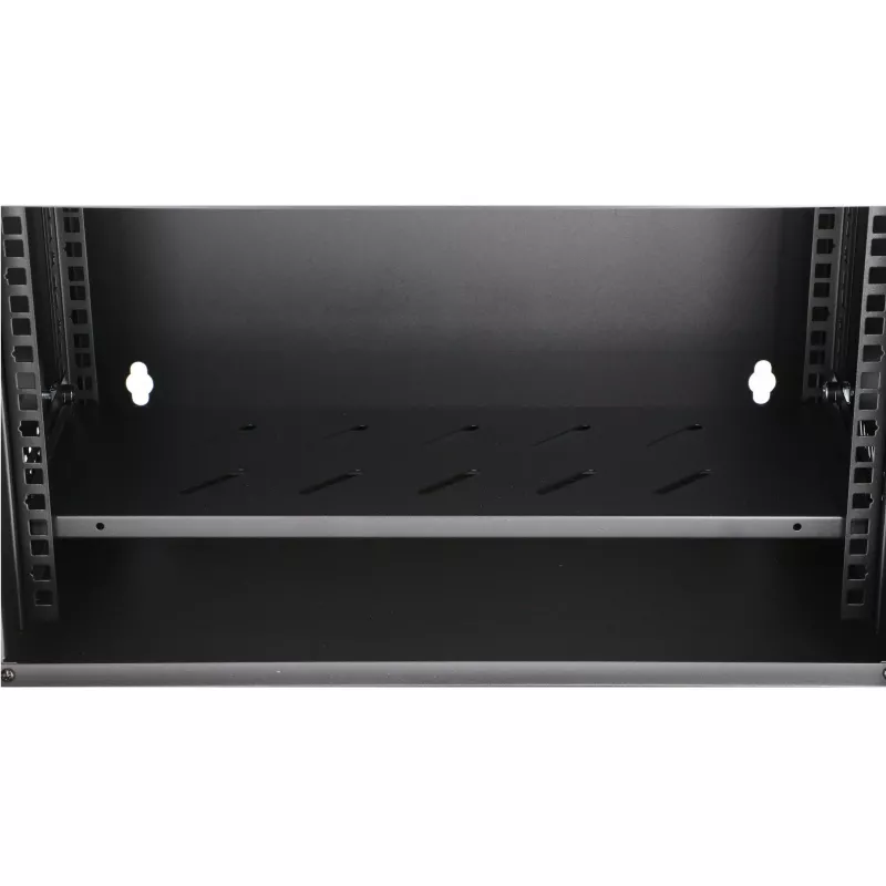 EXTRALINK LITE 4U 530X400 WANDMONTAGE-RACKMONTAGESCHRANK SCHWARZ MIT EINLEGEFACH