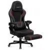 Gaming-Stuhl huzaro Force 4.6 — ergonomischer Stoffsitz, höhenverstellbar, neigbar, Lordosenstütze, 130 kg max., Sitzbreite 41 cm