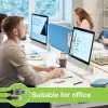 Techly ICOC U3A-RJ45-010 USB-A auf Gigabit Ethernet Adapterkabel, 1 m, Schwarz/Silber