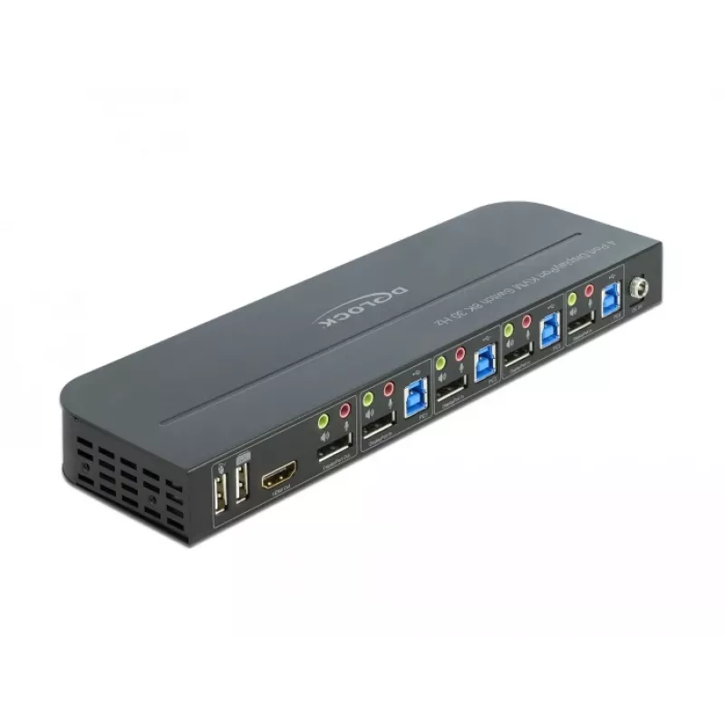 KVM-Switch DeLOCK 11484 Schwarz