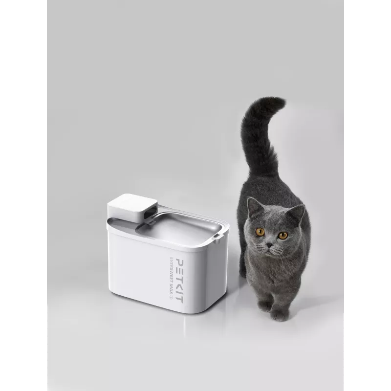 Petkit Eversweet Max 2 UVC Pump Trinkbrunnen, 3 L, BPA-frei, weiß