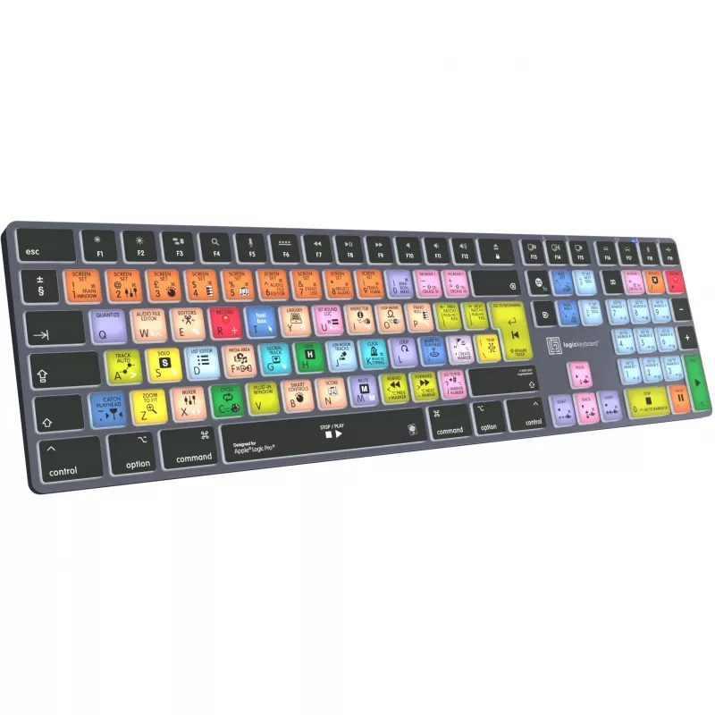 Logickeyboard LKB-LOGXP2-TM-UK Tastatur Office QWERTY Englisch Full-Size