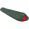 Mumien-Schlafsack Schwarz Arrow ECO (Dunkelgrün/Rot)