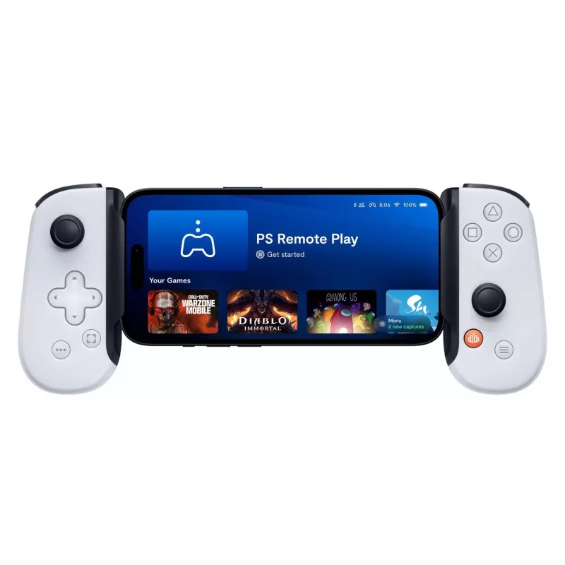 Backbone One PlayStation Edition mobiler Gaming-Controller, USB-C, weiß