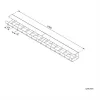 ROLINE 17.03.1302 Kabelorganizer unter dem Schreibtisch, Silber, 2er-Pack