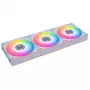 120mm Lian Li UNI FAN 12CL1W3W weißer kabelloser Gehäuselüfter — 120mm, PWM-Hub-kompatibel, modular
