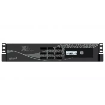 Rackmount USV Infosec X4 2000 RM Plus 2 kVA / 1200 W, 10 Steckdosen Typ F, LCD, Line-Interactive